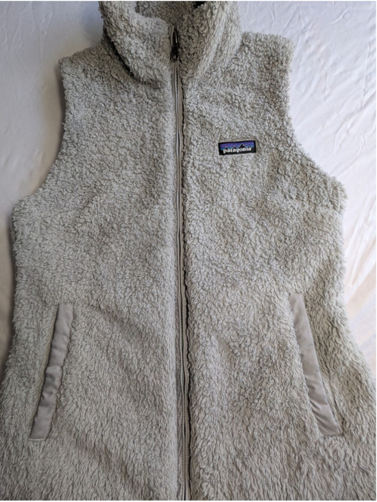 Patagonia Jackets & Blazers - Patagonia Los Gatos Fleece Vest Full Zip Plush Cozy Gray Women's Small